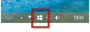 Get Windows 10 Icon on Taskbar