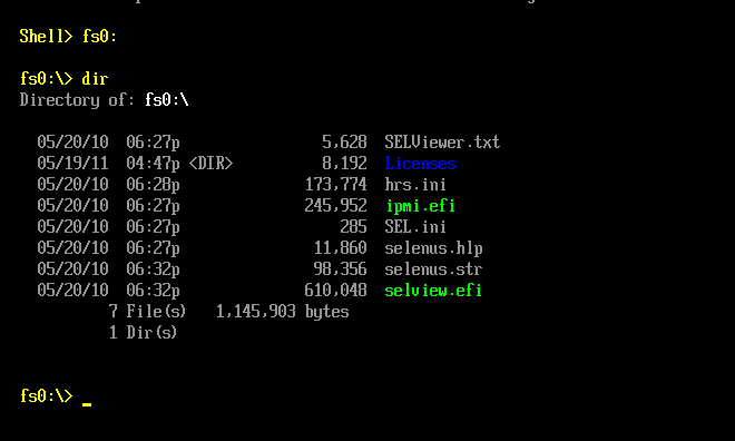 How to Access the EFI Shell to out Systems Diagnostics or Updates - Stone Computers :: Knowledgebase