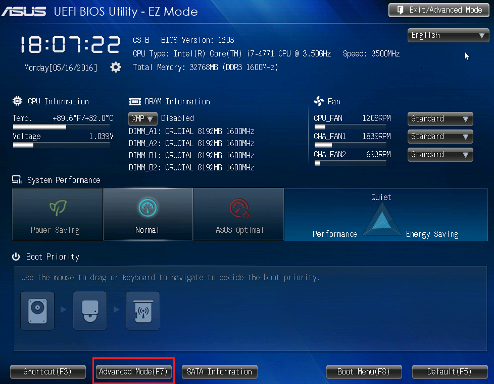 disable secure boot windows 10 asus motherboard