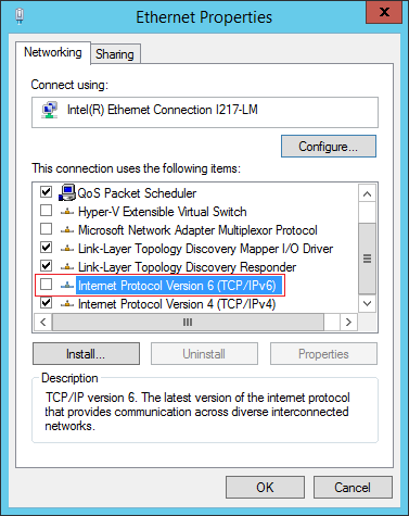 Intel ethernet connection i217 v не работает