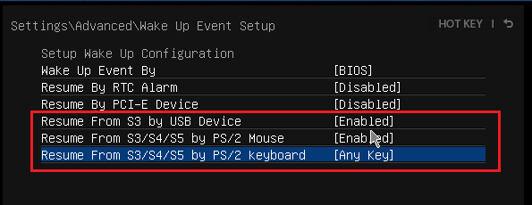 MSI H81M-P33 - BOAMOT-464 - How to Enable Wake from Sleep (S3 state
